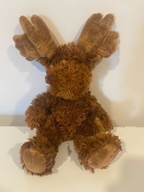 Boyds Bears & Friends Mahoney S. Mooseltoof Plush Moose Stuffed Animal Pre-owned